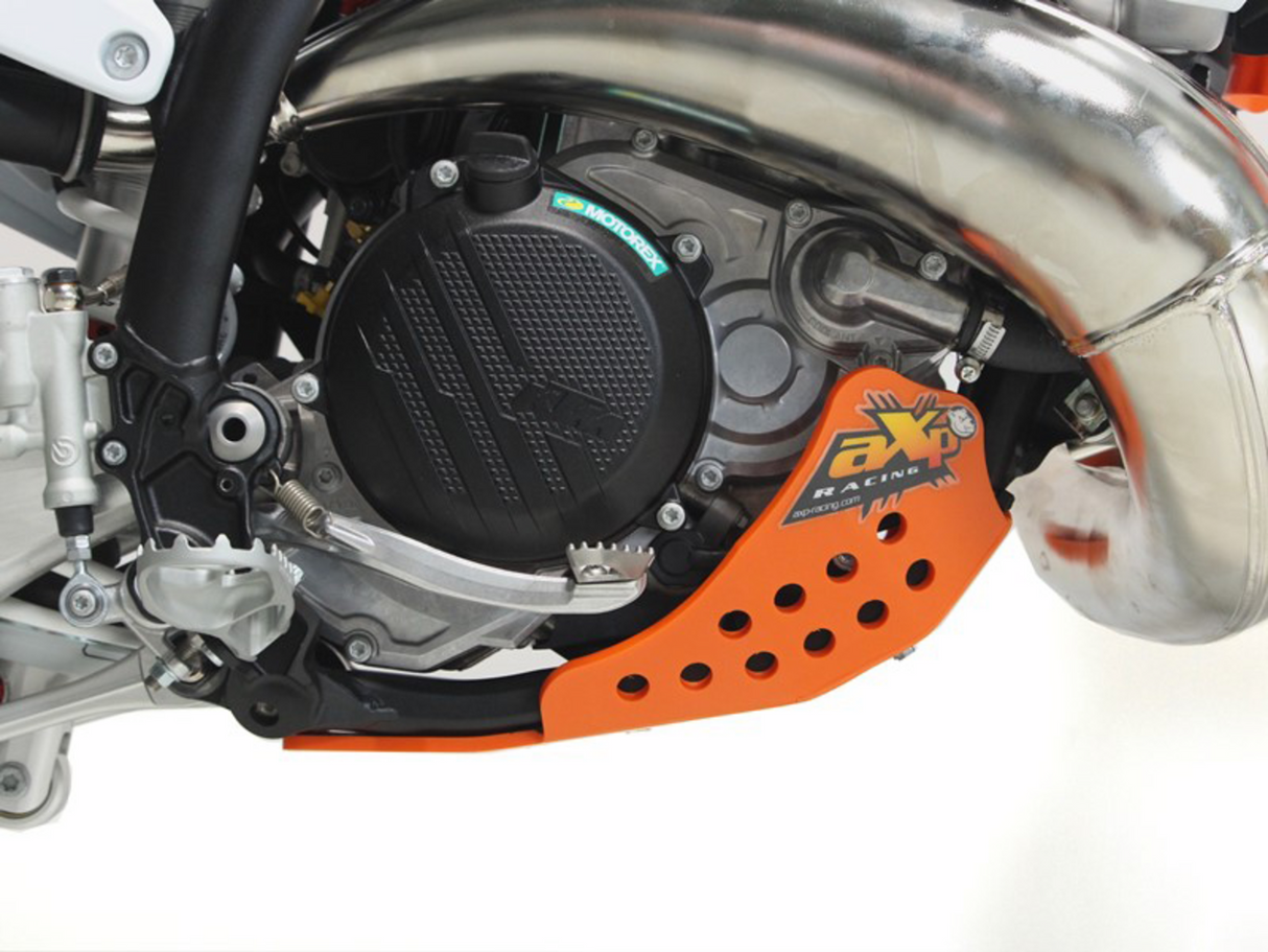 AXP RACING Skid Plate - Orange - KTM AX1635