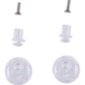 ALPINESTARS AFHS-01 Pinlock®/Tear-off Pins Set - Transparent 8950724-010