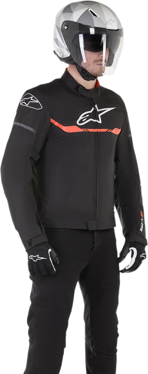 ALPINESTARS T-SP S Waterproof Jacket - Black/White/Red - Small 3200120-1030-S