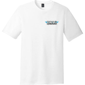 Drag Specialties Slim T-Shirt - White - Large 3030-23619