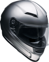 Z1R Jackal Motorcycle Helmet - Satin - Titanium - Large 0101-14838