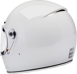 BILTWELL Gringo SV Motorcycle Helmet - Gloss White - Medium 1006-104-503