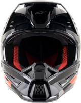 ALPINESTARS SM5 Motorcycle Helmet - Rover - Gray/Red - XS 8303921-1392-XS