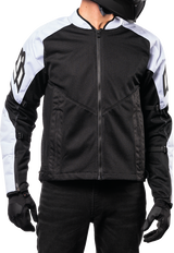 ICON Mesh AF™ Jacket - Black/White - Large 2820-5952