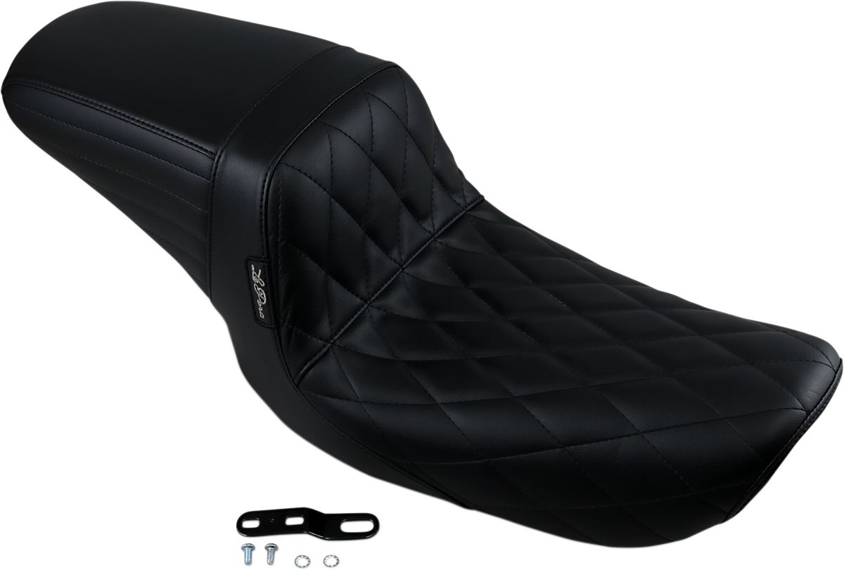 LE PERA Kickflip Seat - Diamond - Black - FXD '96-'03 LN-591DM