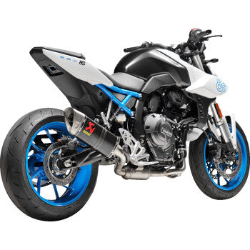 AKRAPOVIC Racing Line Exhaust System - Carbon Fiber - Suzuki 2025  GSX-8S & GSX-8R S-S8R2-EEC