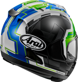 ARAI Corsair-X Motorcycle Helmet - Rea-6 - Green - Small 0101-15902