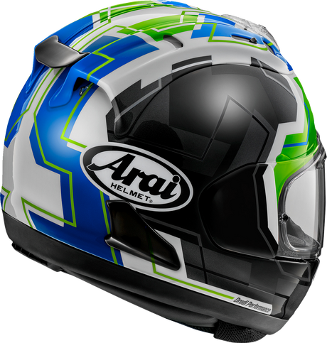 ARAI Corsair-X Helmet - Rea-6 - Green - Medium 0101-15903