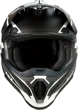 Z1R Rise Motorcycle Helmet - Flame - Black - XS 0110-7224