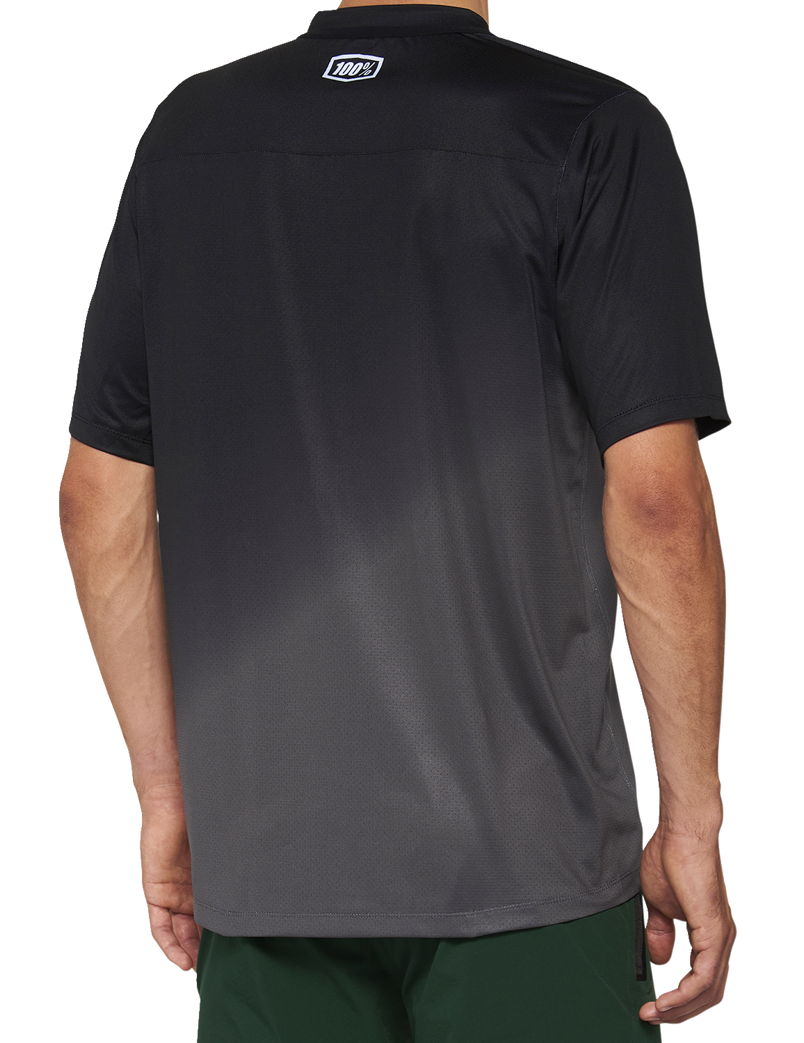 100% Celium Jersey - Short-Sleeve - Black/Charcoal - Small 40011-00000