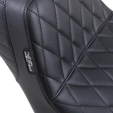 LE PERA Kickflip Seat - Diamond - Black - FLFB '18-'22 LYO-590DM