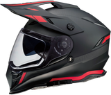 Z1R Range Motorcycle Helmet - Uptake - Black/Red - Small 0140-0014