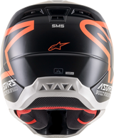 ALPINESTARS SM5 Motorcycle Helmet - Compass - Matte Black/Orange Fluo - Small 8303321-1149-SM