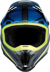 Z1R Rise Motorcycle Helmet - MC - Blue/Hi-Viz - Small 0110-7193