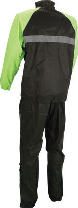 Z1R 2-Piece Rainsuit - Black/Hi-Vis - Small 2851-0536