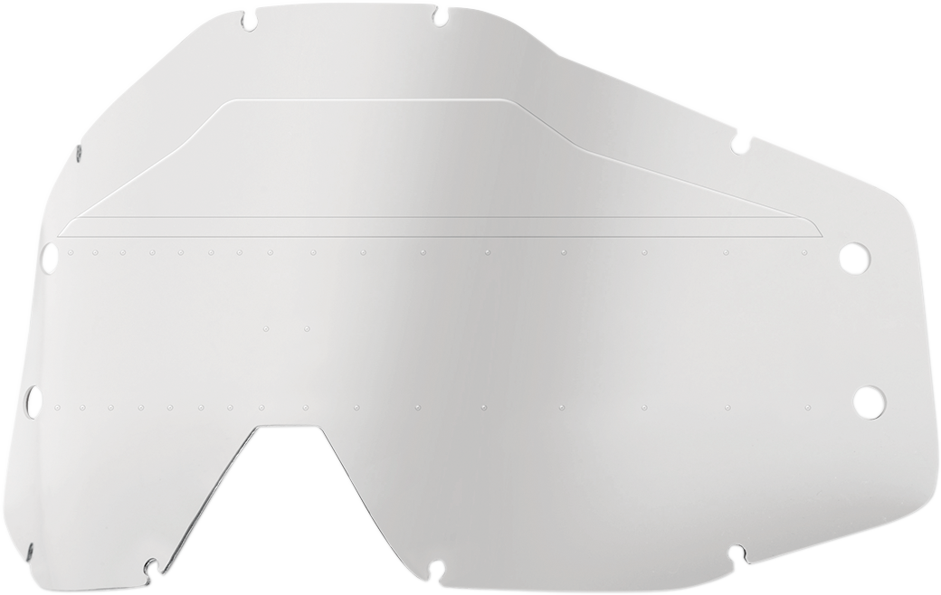 100% Accuri/Strata Forecast Lens - With Bumps - Clear 59024-00001