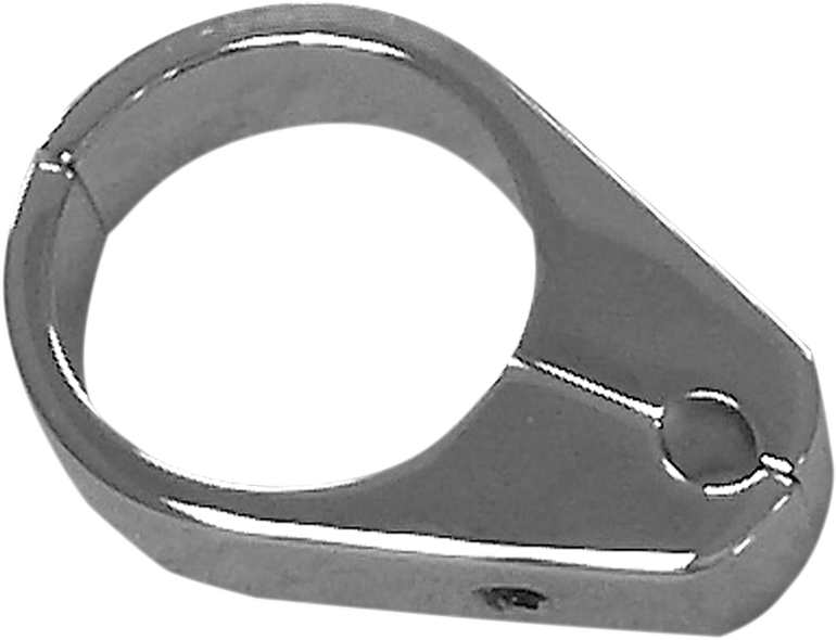 DRAG SPECIALTIES Cable Clamp - Single Throttle/Idle - 1" - Chrome 0658-0042