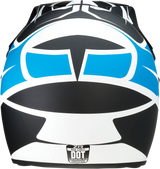 Z1R Child Rise Motorcycle Helmet - Flame - Blue - L/XL 0111-1436