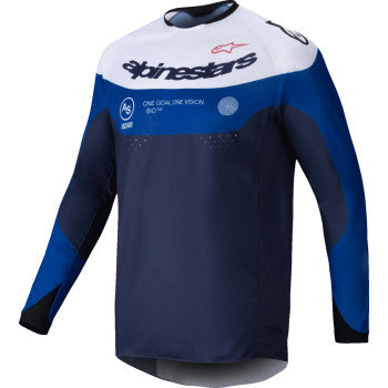 ALPINESTARS Pro-Dura Jersey - Navy/Blue/White - Large 3760125-7174-L