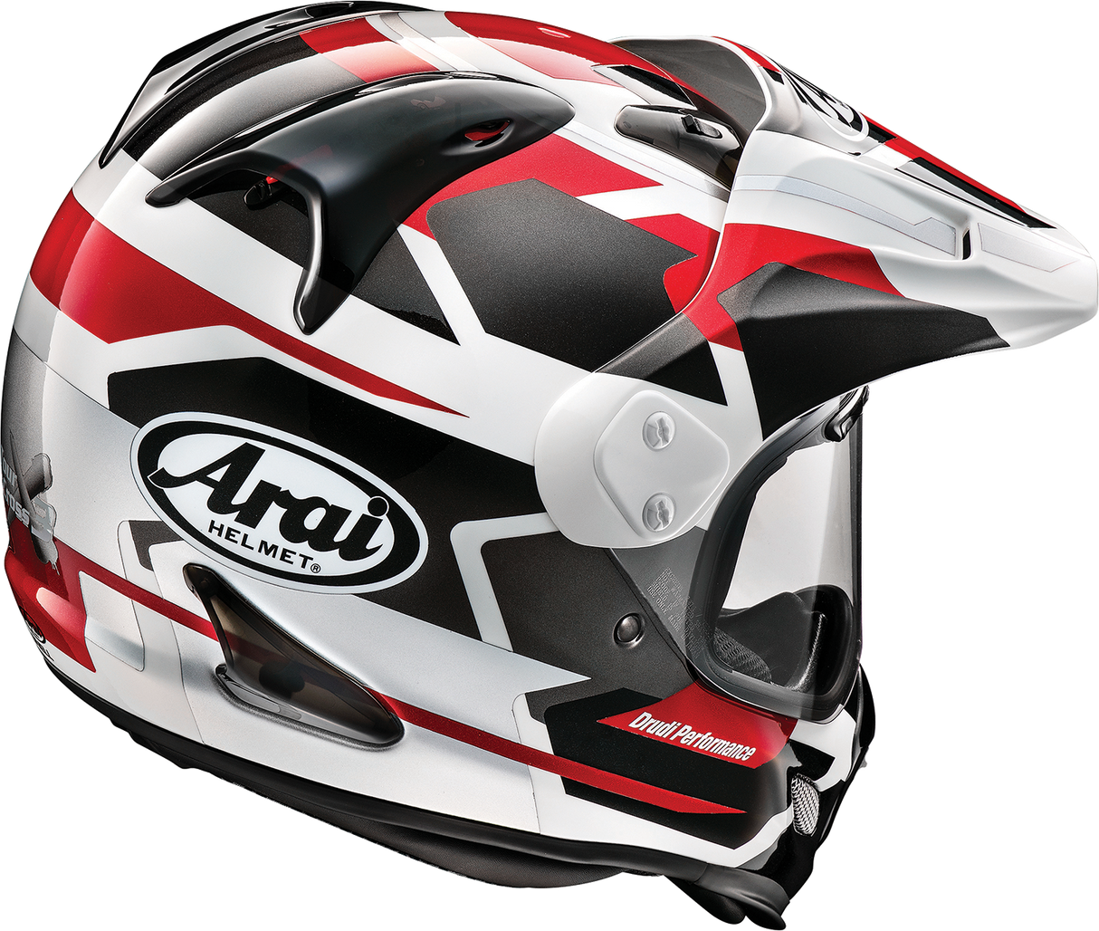 ARAI XD-4 Motorcycle Helmet - Depart - Red - Medium 0140-0246