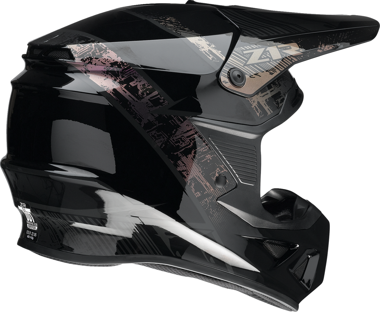 Z1R F.I. Motorcycle Helmet - Fractal - MIPS - Iridescent - Small 0110-7982