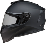 Z1R Youth Warrant Motorcycle Helmet - Flat Black - Medium 0102-0240