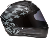 6D ATS-1R Motorcycle Helmet - Patriot - Black - Medium 30-0606