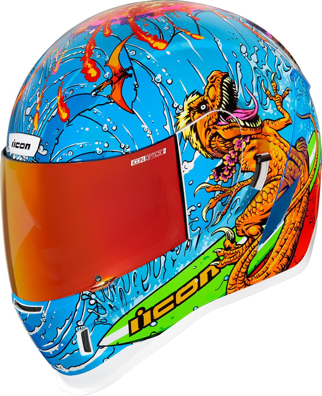 ICON Airform™ Motorcycle Helmet - Dino Fury - XL 0101-14793