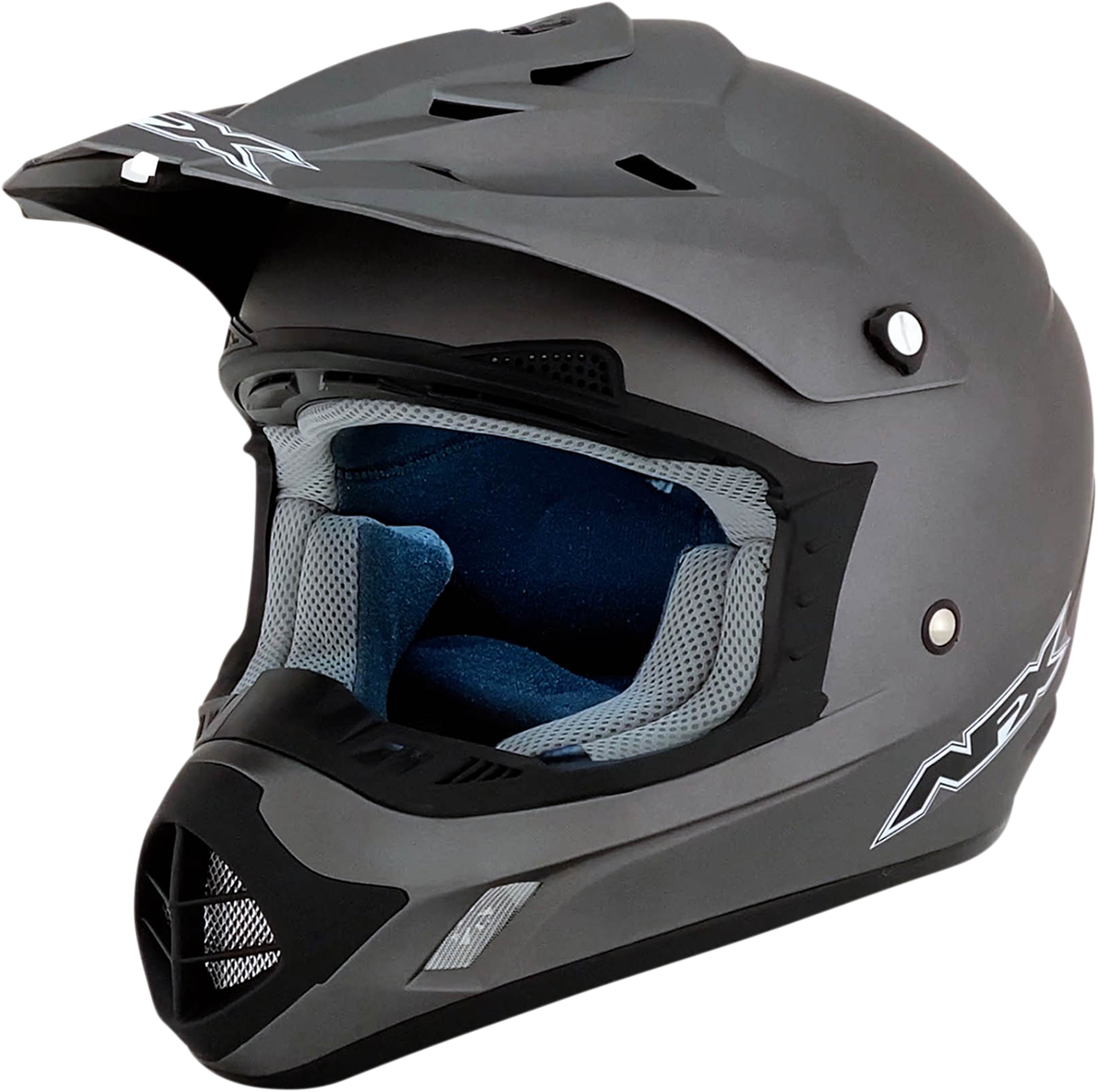 AFX FX-17 Motorcycle Helmet - Frost Gray - Small 0110-3432