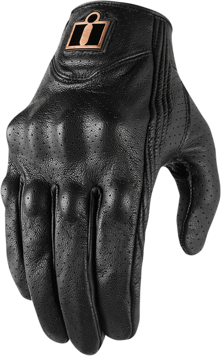 ICON Women's Pursuit Classic™ Perforated Gloves - Black - XS 3302-0799