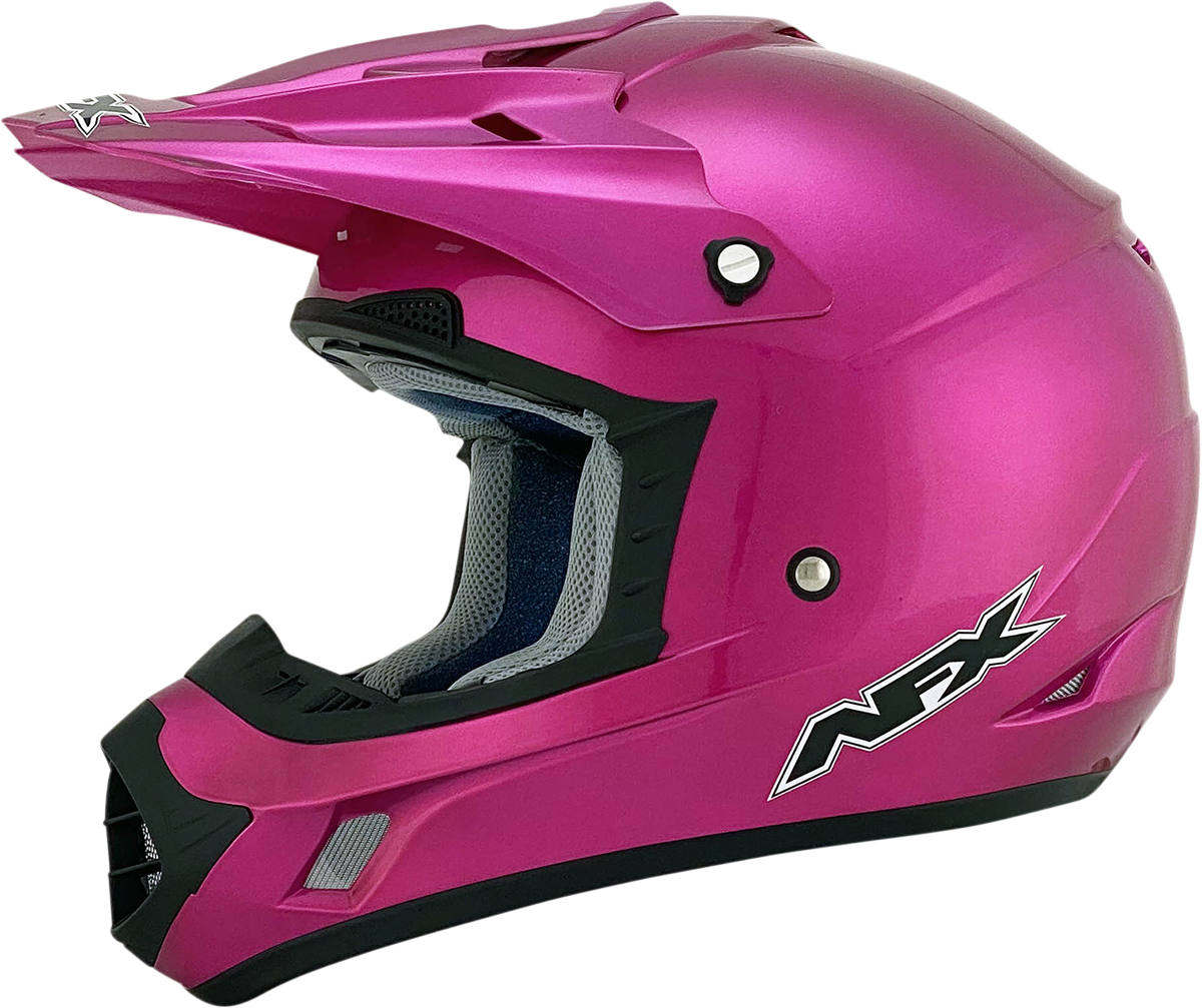 AFX FX-17 Motorcycle Helmet - Fuchsia - Large 0110-4078