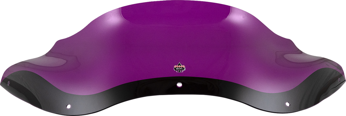 KLOCK WERKS Kolor Flare™ Windshield - 8" - Purple - FLTR KWW-01-0694