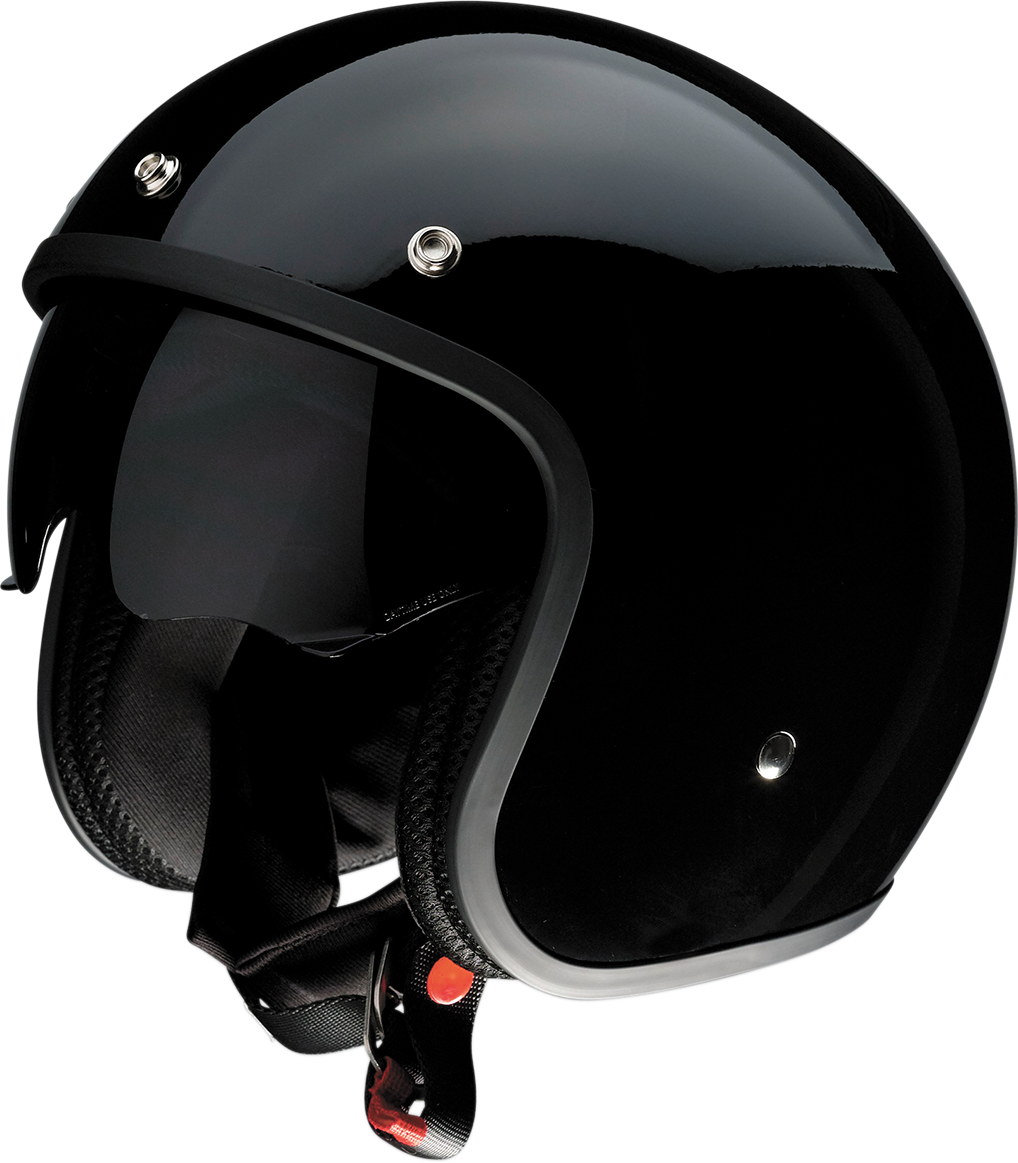 Z1R Saturn SV Motorcycle Helmet - Black - Large 0104-2255