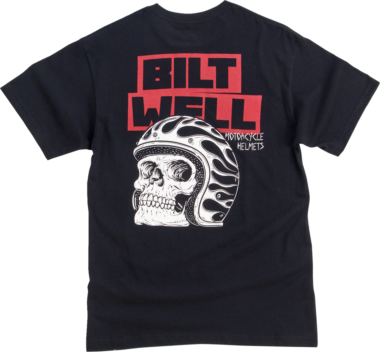 BILTWELL Skull Pocket T-Shirt - Black - Small 8102-077-002