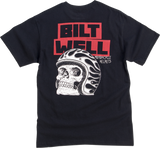 BILTWELL Skull Pocket T-Shirt - Black - Small 8102-077-002