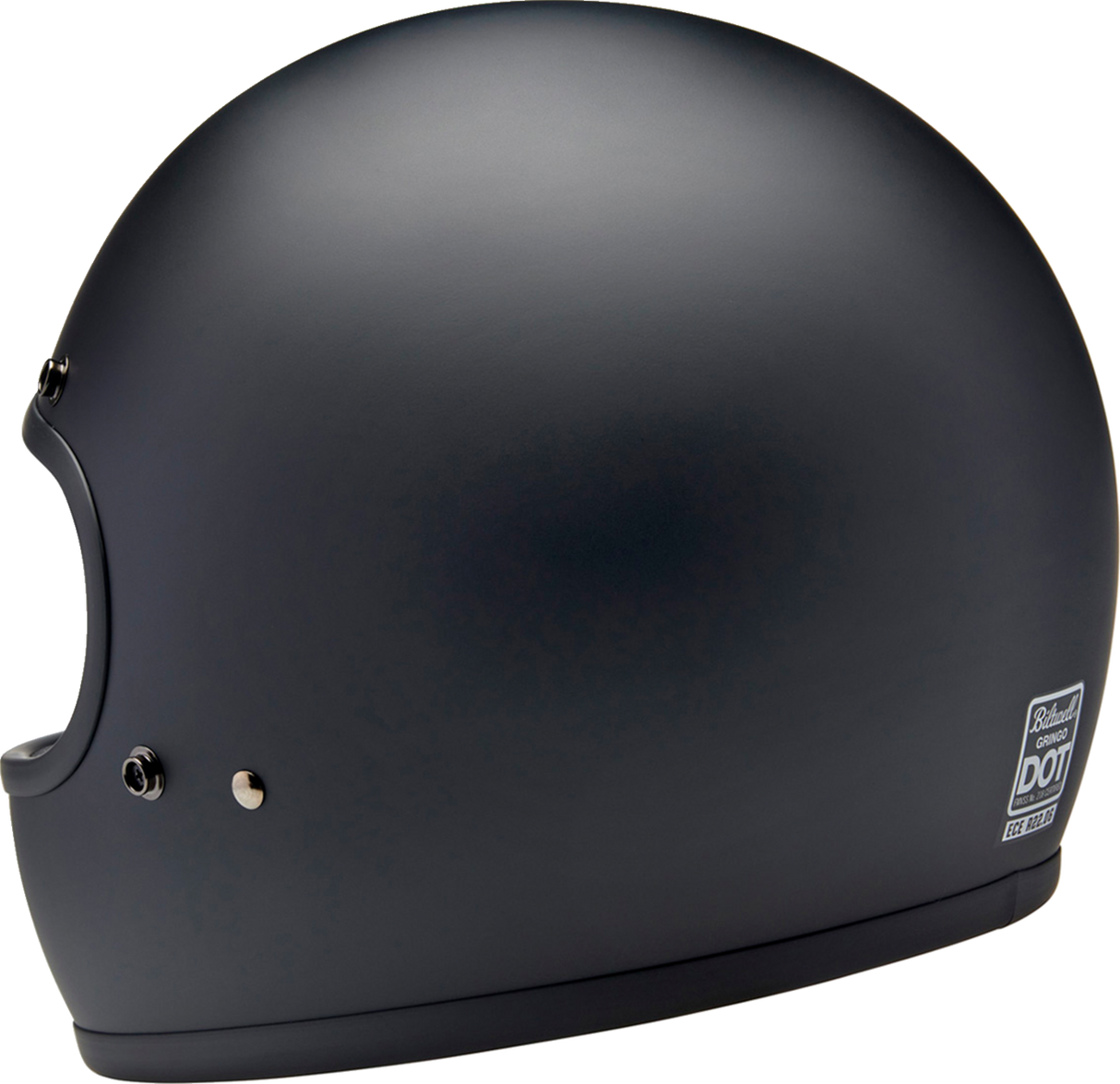 BILTWELL Gringo Motorcycle Helmet - Flat Black - 2XL 1002-201-506