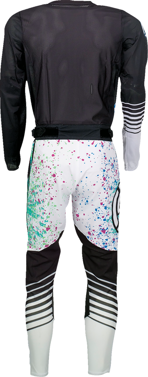 MOOSE RACING Sahara Pants - Black/White - 28 2901-10731