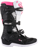 ALPINESTARS Women Stella Tech 3 Boots - Black/White/Pink - US 8 2013218-130-8