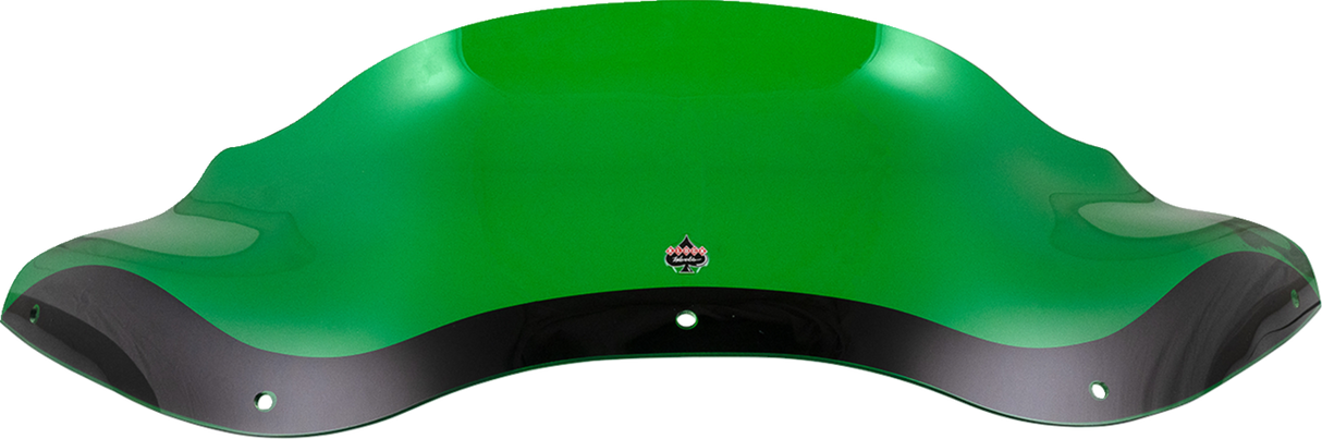 KLOCK WERKS Kolor Flare™ Windshield - 8" - Green - FLTR KWW-01-0692