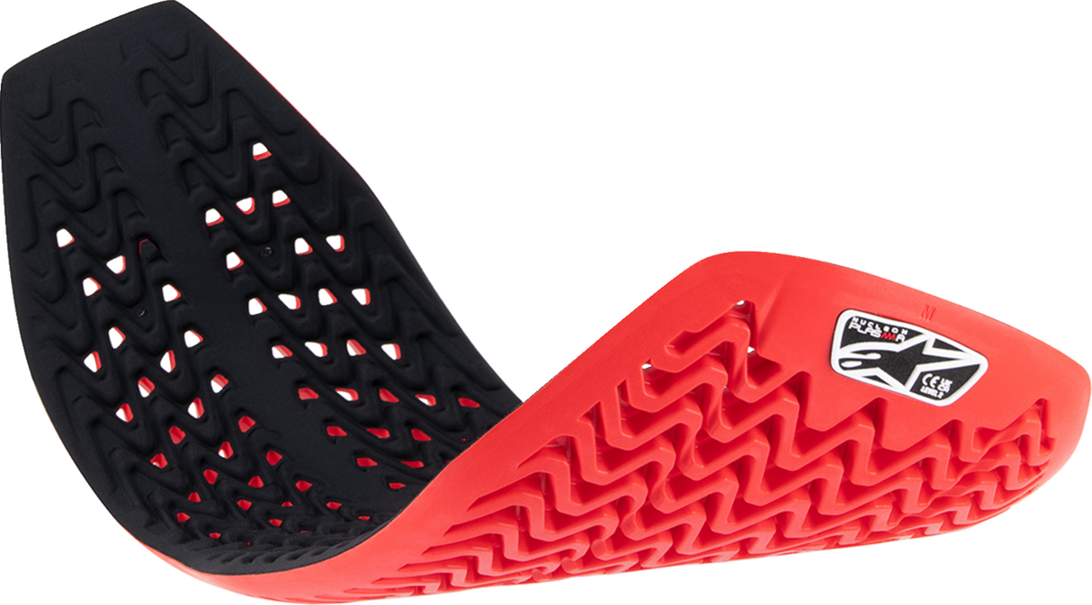 ALPINESTARS Nucleon Plasma Full Back Insert - Red/Black - Large 6526624-31-L