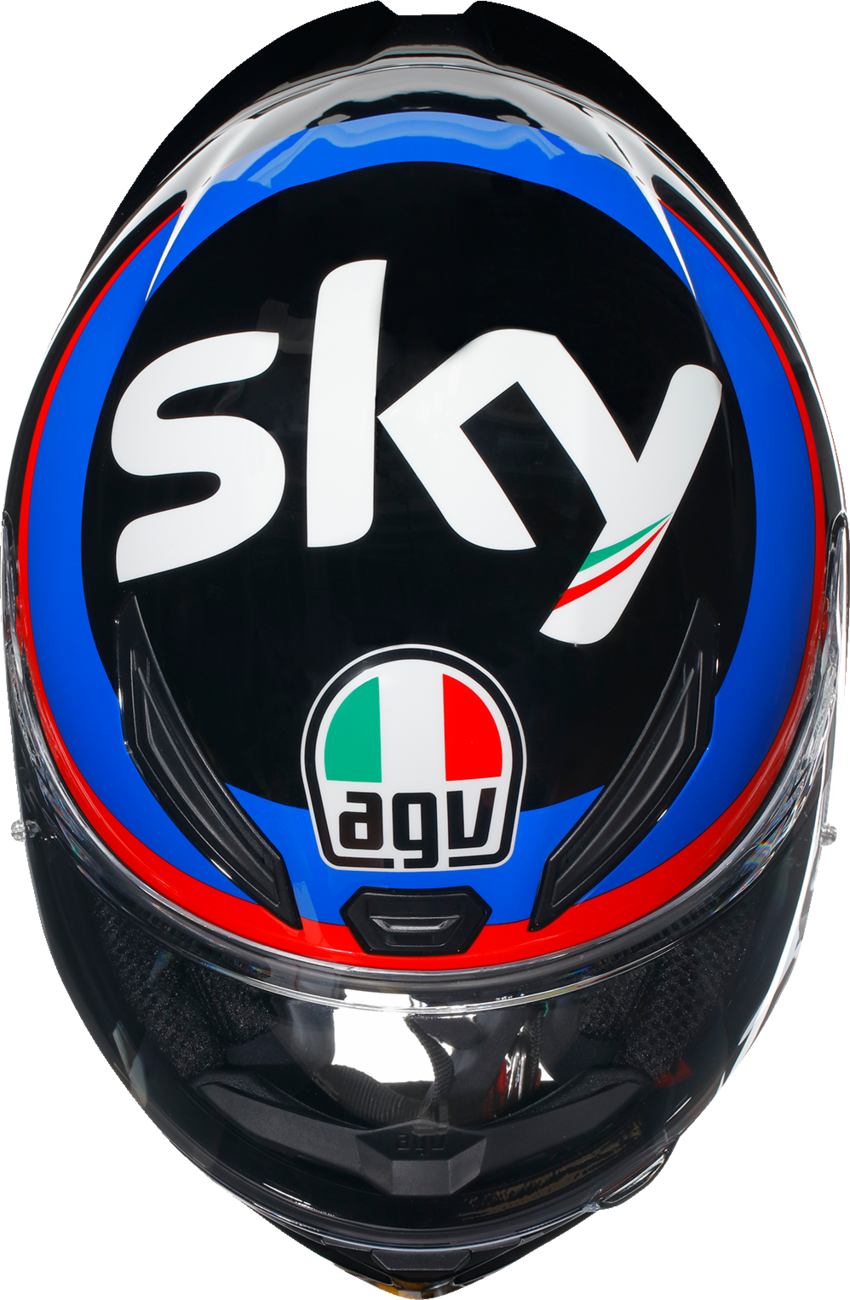 AGV K1 S Motorcycle Helmet - VR46 Sky Racing Team - Black/Red - Small 2118394003023S