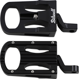 BILTWELL XL Step Footpegs - Black 7006-203-02