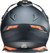 Z1R Range Motorcycle Helmet - Uptake - Black/Orange - Large 0140-0117