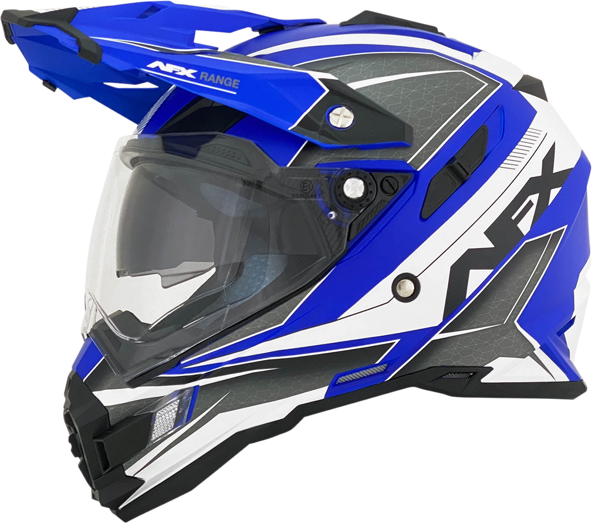 AFX FX-41 Motorcycle Helmet - Range - Matte Blue - Medium 0140-0072