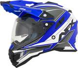 AFX FX-41 Motorcycle Helmet - Range - Matte Blue - Medium 0140-0072