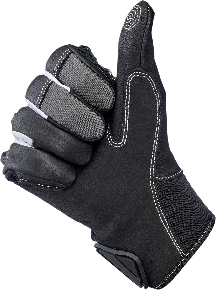 BILTWELL Bridgeport Gloves - Gray - 2XL 1509-1101-306