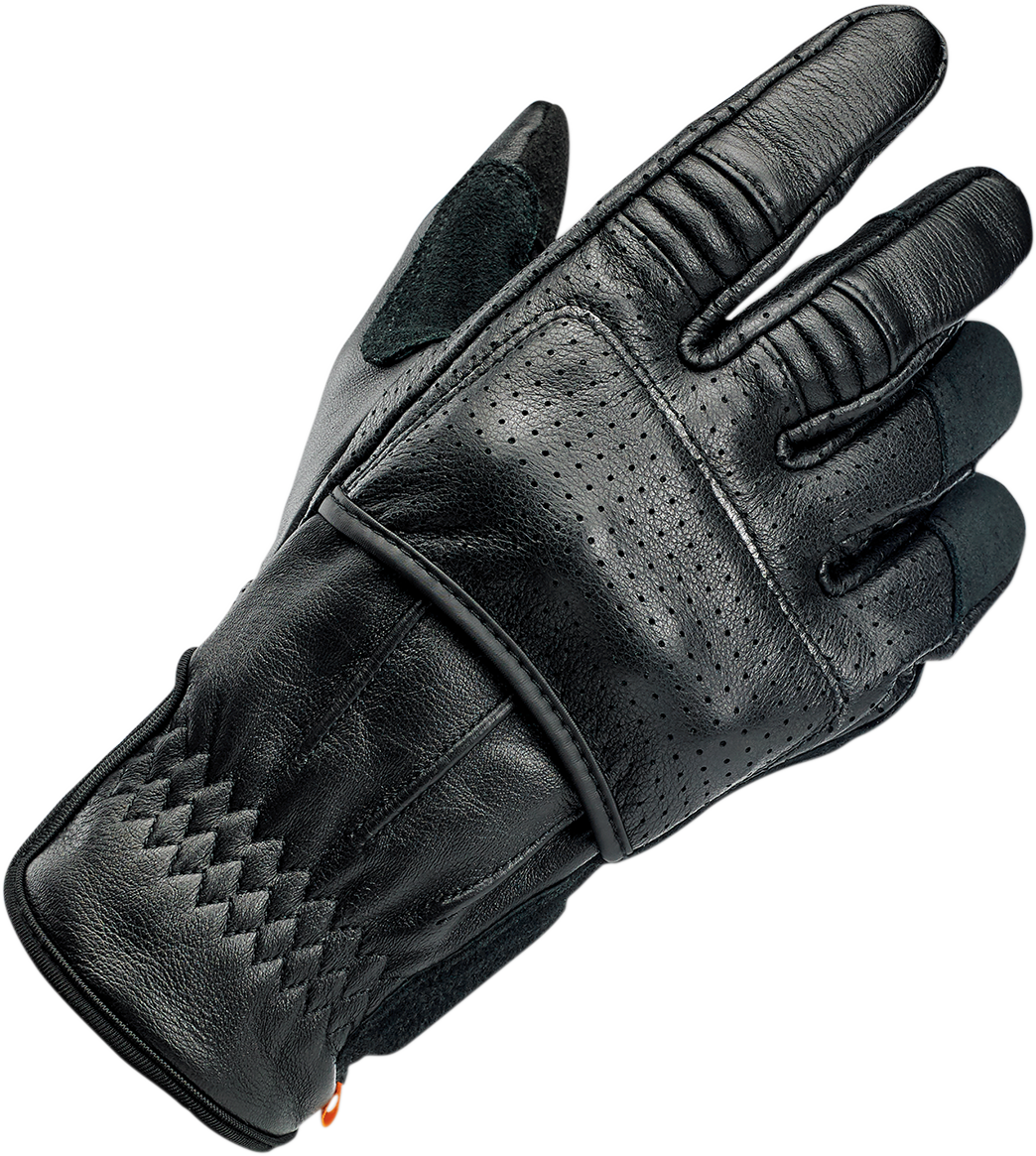 BILTWELL Borrego Gloves - Black - Small 1506-0101-302