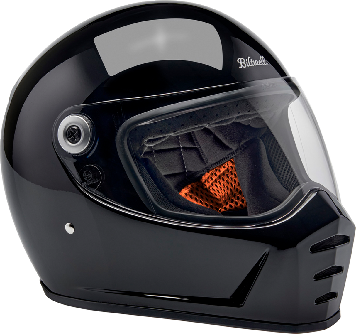 BILTWELL Lane Splitter Motorcycle Helmet - Gloss Black - 2XL 1004-101-506