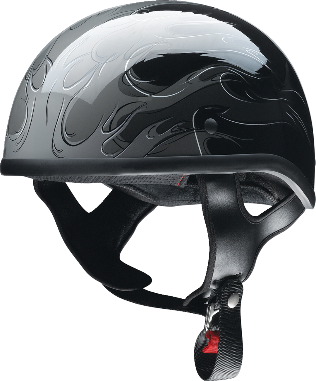 Z1R CC Beanie Motorcycle Helmet - Hellfire - Gray - Small 0103-1353