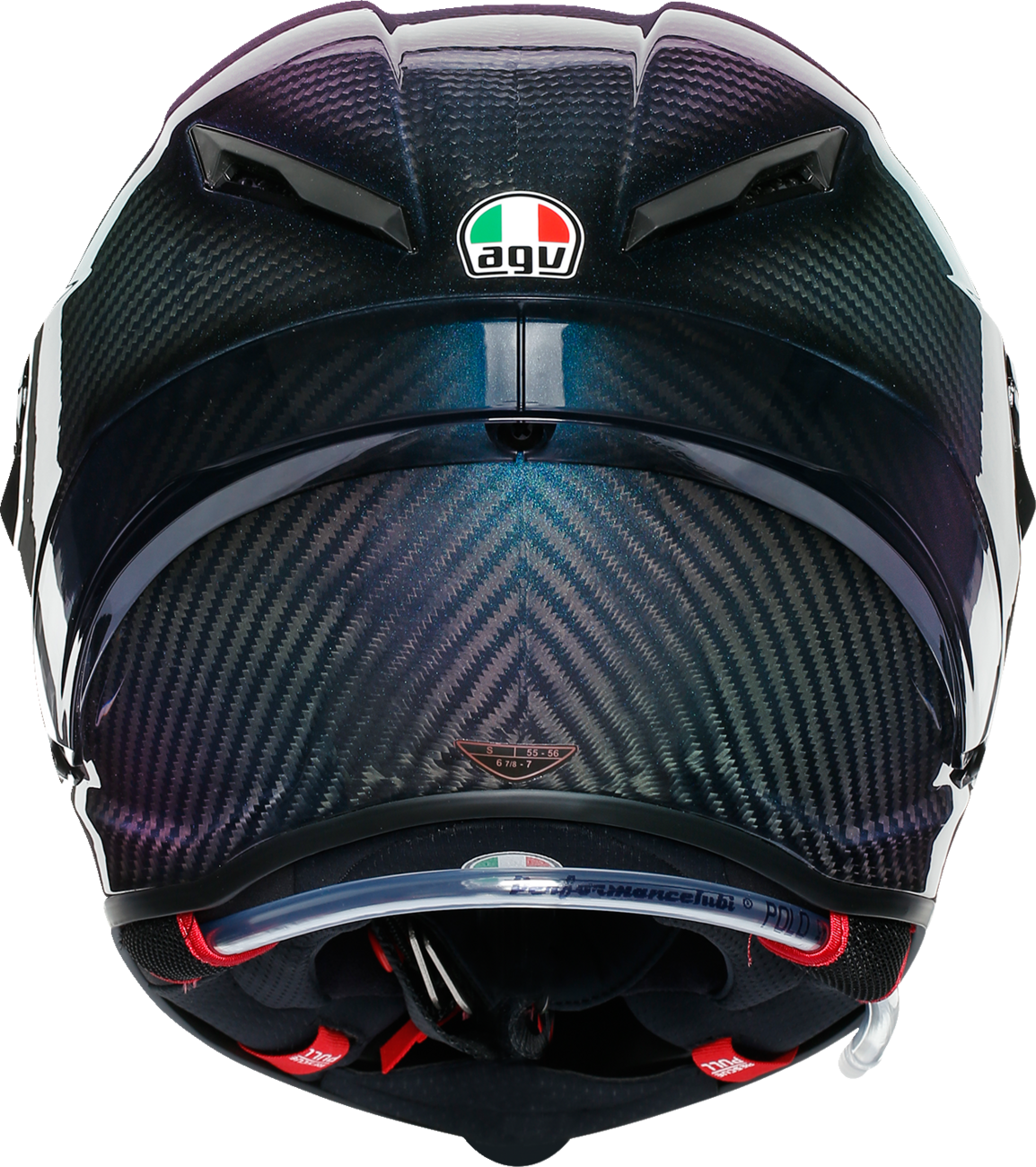 AGV Pista GP RR Motorcycle Helmet - Iridium Carbon - Small 2118356002012S